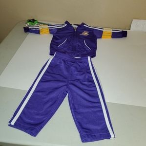 L.A. LAKERS TRACK SUITE